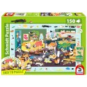 PQ Puzzle 150 el. Wszędzie koty Schmidt - puzzle