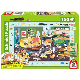 PQ Puzzle 150 el. Wszędzie koty Schmidt - puzzle