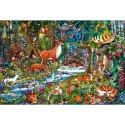 PQ Puzzle 150 el. Zwierzęta w lesie Schmidt - puzzle