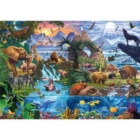 PQ Puzzle 1500 el. Świąt zwierząt Schmidt - puzzle