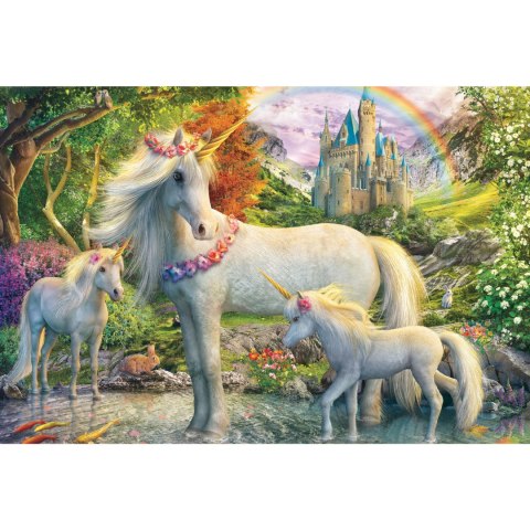 PQ Puzzle 200 el. Rodzina jednorożców Schmidt - puzzle