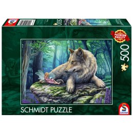 PQ Puzzle 500 el. Wilk i wróżka Schmidt - puzzle