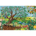 PQ Puzzle 60 el. Zwierzęta w ogrodzie Schmidt - puzzle