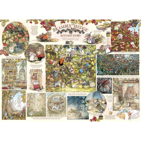 Puzzle 1000 el. Brambly Hedge: Jesień Cobble Hill