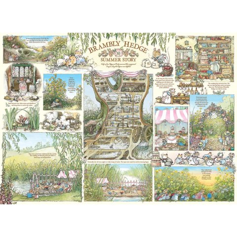 Puzzle 1000 el. Brambly Hedge: Lato Cobble Hill