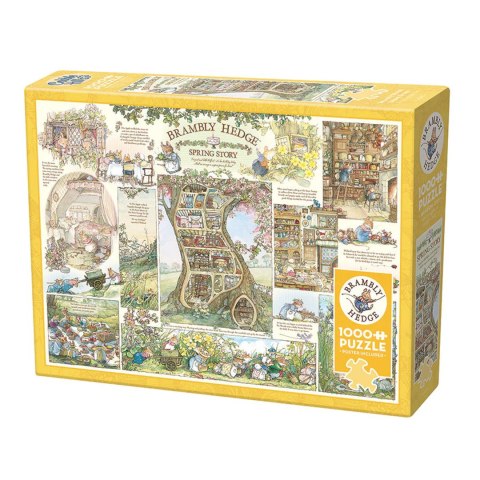 Puzzle 1000 el. Brambly Hedge: Wiosna Cobble Hill