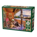 Puzzle 1000 el. Domek nad jeziorem Cobble Hill