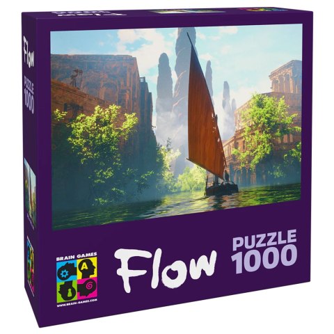 Puzzle 1000 el. Flow - Łódź Granna