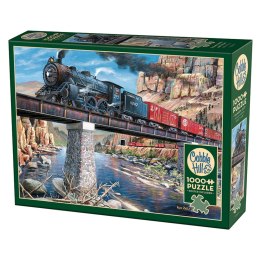 Puzzle 1000 el. Kamień, stal i para Cobble Hill