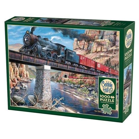 Puzzle 1000 el. Kamień, stal i para Cobble Hill