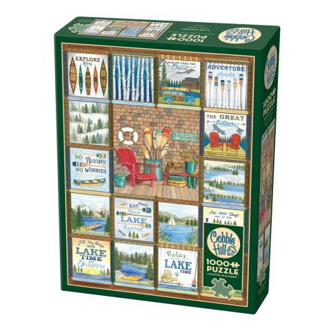 Puzzle 1000 el. Kraina Wielkich Jezior Cobble Hill