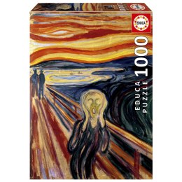 Puzzle 1000 el. Krzyk, Edvard Munch Educa