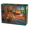 Puzzle 1000 el. Kto rano wstaje... Cobble Hill