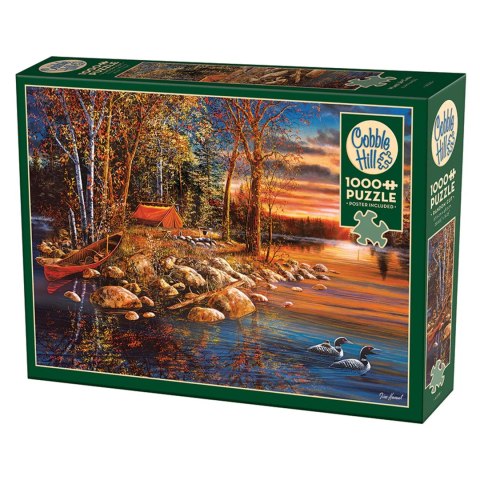 Puzzle 1000 el. Kto rano wstaje... Cobble Hill