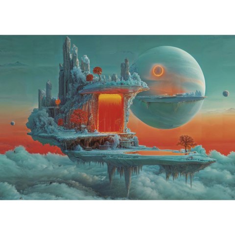 Puzzle 1000 el. Planeta ognia i lodu Educa