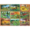 Puzzle 1000 el. Pocztówki z farmy Cobble Hill