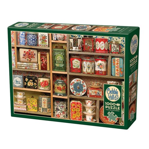 Puzzle 1000 el. Półka kuchenna z poprzednich dekad Cobble Hill
