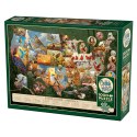 Puzzle 1000 el. Ptaki - symbole amerykańskich stanów Cobble Hill