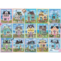 Puzzle 1000 el. Sklepy nad morzem Cobble Hill
