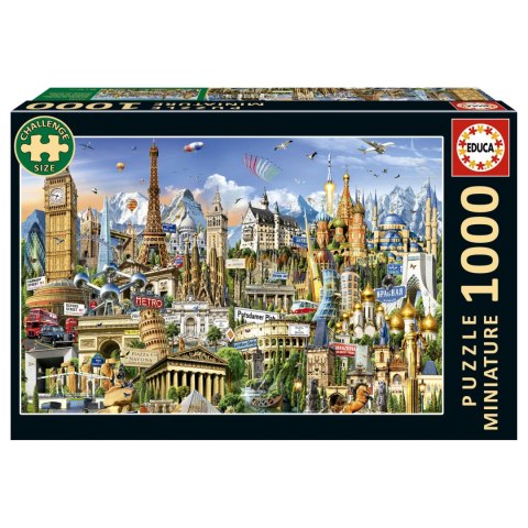 Puzzle 1000 el. Symbole Europy (miniatura) Educa