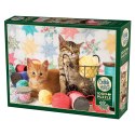 Puzzle 1000 el. Urocze kociaki Cobble Hill