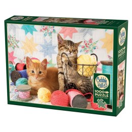 Puzzle 1000 el. Urocze kociaki Cobble Hill
