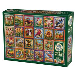 Puzzle 1000 el. Wiejskie życie Cobble Hill