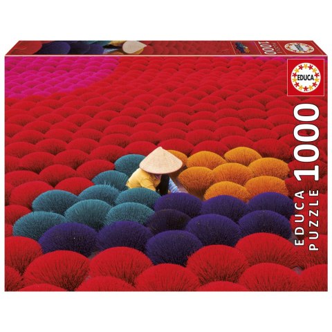 Puzzle 1000 el. Wietnamskie kadzidła Educa