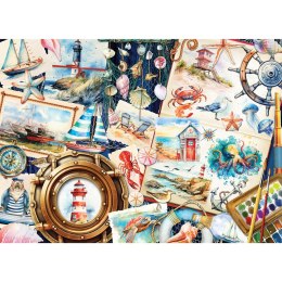 Puzzle 1000 el. Wspomnienia znad morza Cobble Hill