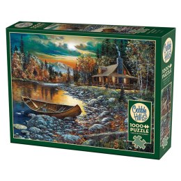 Puzzle 1000 el. Wypoczynek w górach Cobble Hill