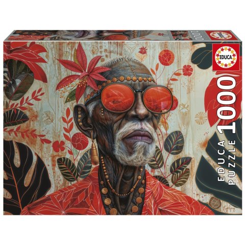 Puzzle 1000 el. Żar tropików Educa