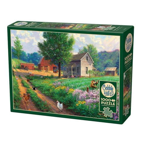 Puzzle 1000 el. Życie na farmie Cobble Hill