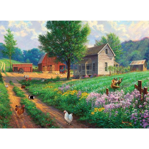 Puzzle 1000 el. Życie na farmie Cobble Hill