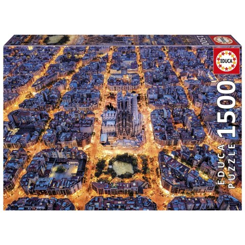 Puzzle 1500 el. Barcelona / Hiszpania Educa