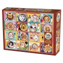 Puzzle 275 el. Latte ze szczeniakami Cobble Hill
