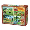 Puzzle 275 el. Przyjaciele z jednej farmy Cobble Hill