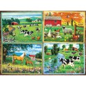 Puzzle 275 el. Przyjaciele z jednej farmy Cobble Hill
