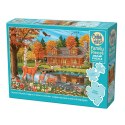Puzzle 350 el. Dom nad stawem Cobble Hill