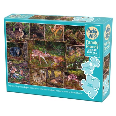 Puzzle 350 el. Drzwi do lasu Cobble Hill