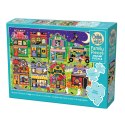 Puzzle 350 el. Miasteczko Halloween Cobble Hill