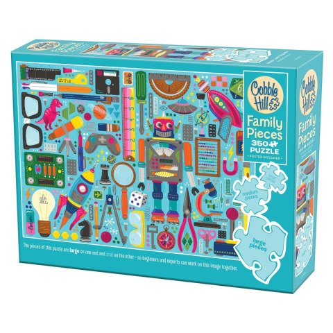 Puzzle 350 el. Skarby z dziecięcej szuflady Cobble Hill