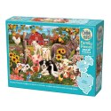 Puzzle 350 el. Zwierzęta z farmy Cobble Hill