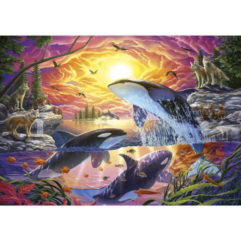 Puzzle 4000 el. Uwolnić orkę Educa