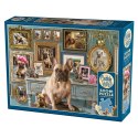 Puzzle 500 el. Buldog francuski Cobble Hill