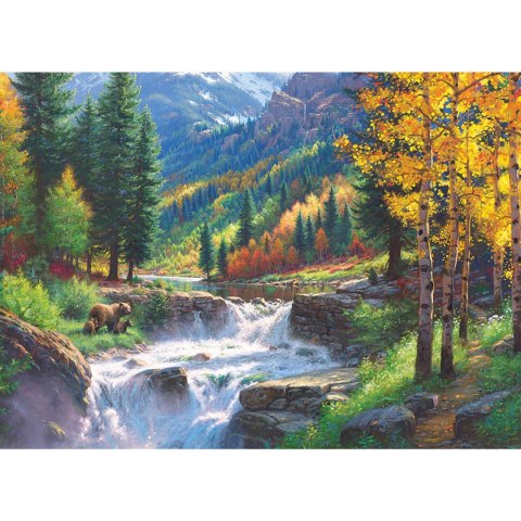 Puzzle 500 el. Jesienne popołudnie Cobble Hill