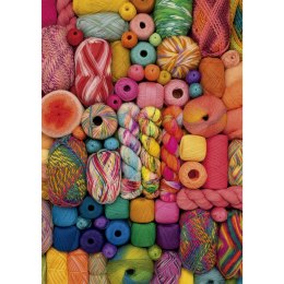Puzzle 500 el. Kolorowa przędza Educa