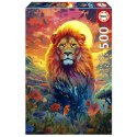 Puzzle 500 el. Majestatyczny lew Educa