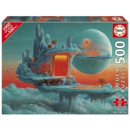 Puzzle 500 el. Planeta ognia i lodu Educa