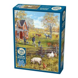 Puzzle 500 el. Rodzinna farma Cobble Hill