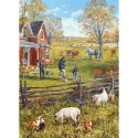 Puzzle 500 el. Rodzinna farma Cobble Hill